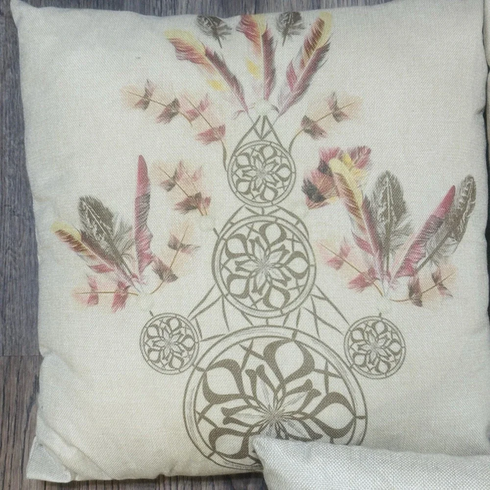 Love‎ My Tribe Set of 3 Pillow Covers Boho Tribal Southweatern